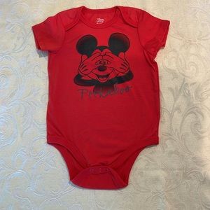 Disney Mickey Mouse Onesie NWOT